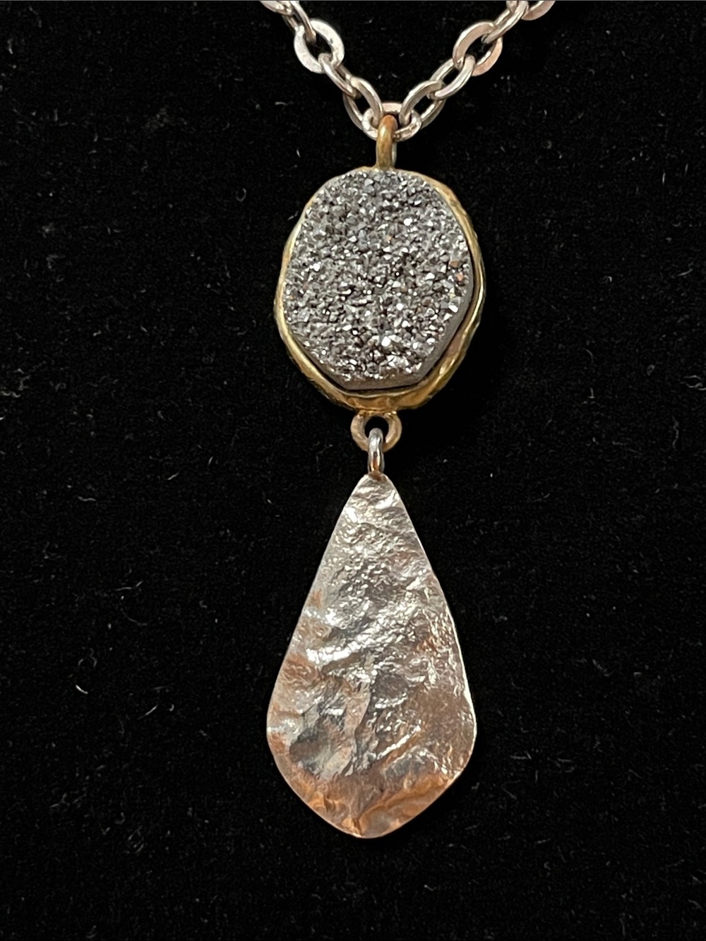 Silpada Druzy Necklace